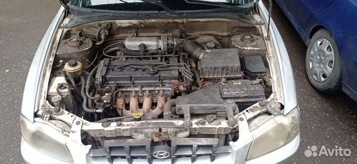 Hyundai Accent 1.6 AT, 2001, 12 345 км