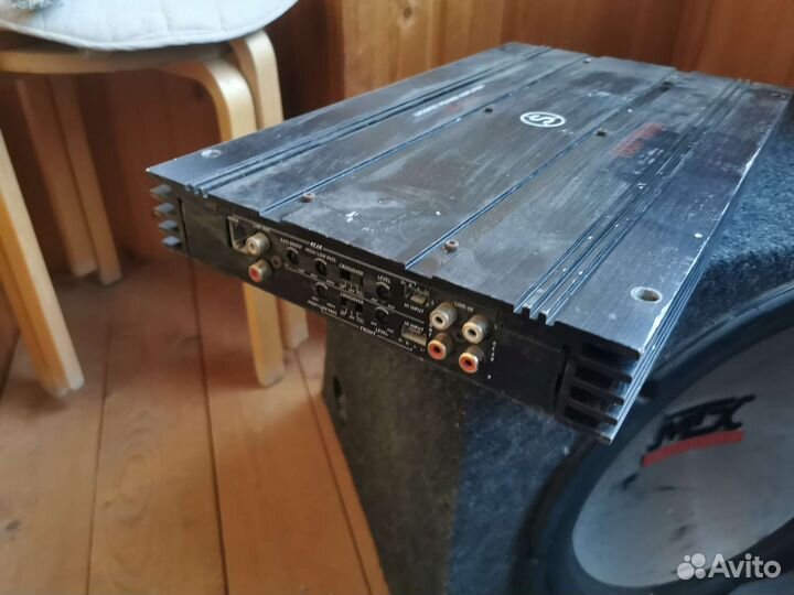 Сабвуфер и усилитель