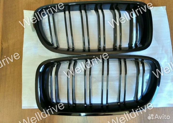 Ноздри BMW 3 F30 F31 стиль M3 черные