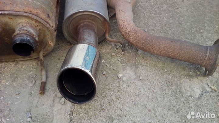 Глушитель(выпускная система) Toyota Land Cruiser 1