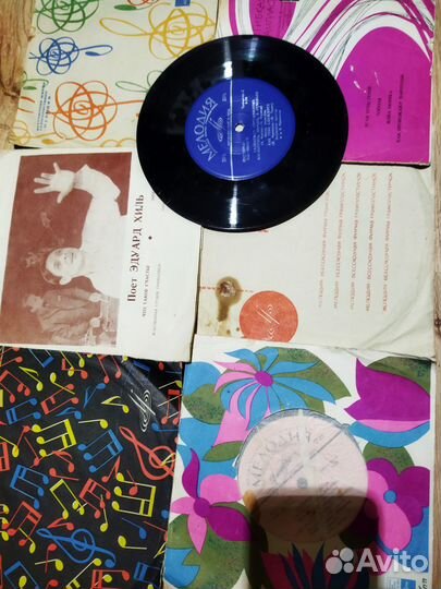 Виниловые пластинки 50-80х г. 73шт