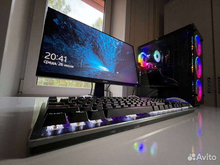 Продам игровой пк RX5500XT+I7 2600