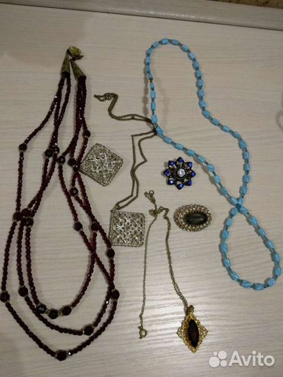 Винтажные украшения Чехословакия