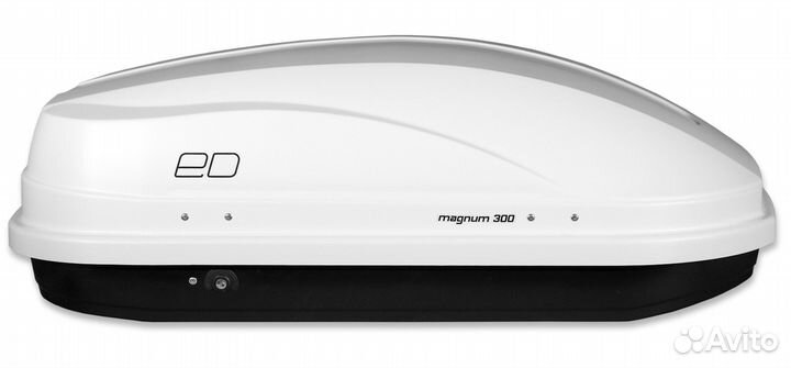 Бокс автомобильный Магнум 300 (белый карбон)