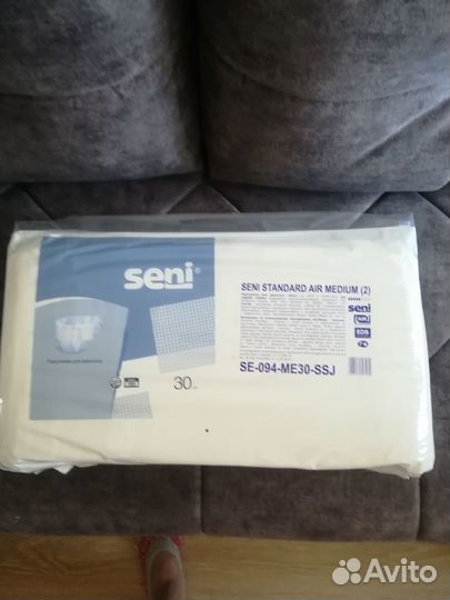 Памперсы для взрослых seni xl 4, seni M