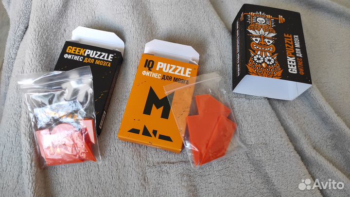 Настольная игра IQ пазл головоломка Чертова цепь