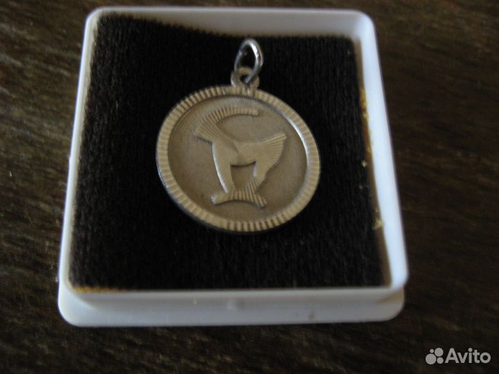 Кулон Козерог серебро