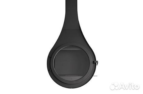 Камин пристенный подвесной в стиле Loft