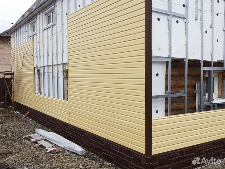 Сайдинг Монтаж Панель Монтаж