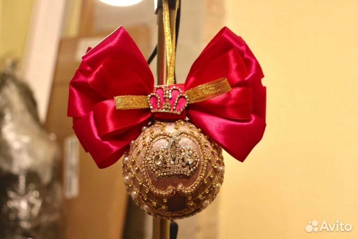 Елочные игрушки ручной работы