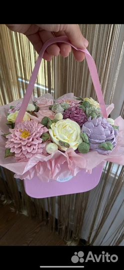 Зефирные букеты (сьедобные). Чайные бомбочки