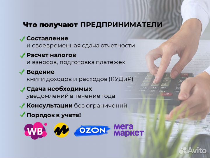 Бухгалтер для ИП и физлиц