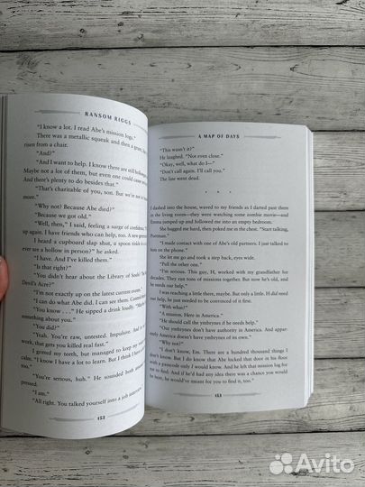 A Map of Days. Miss Peregrine's Peculiar Children