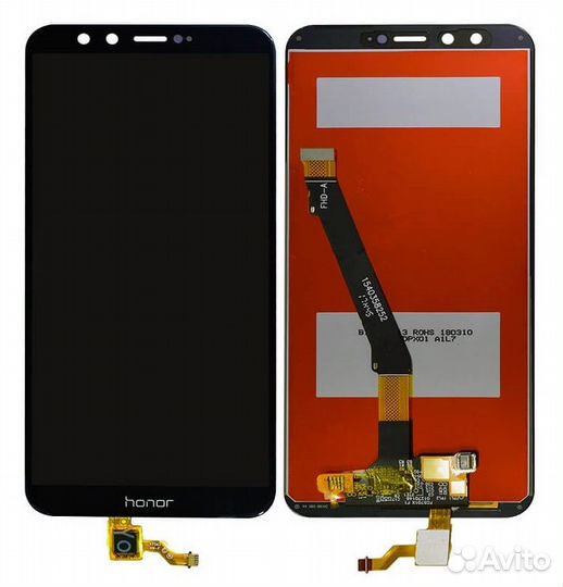 Дисплей Huawei Honor 9 Lite+тачскрин чёрный новый