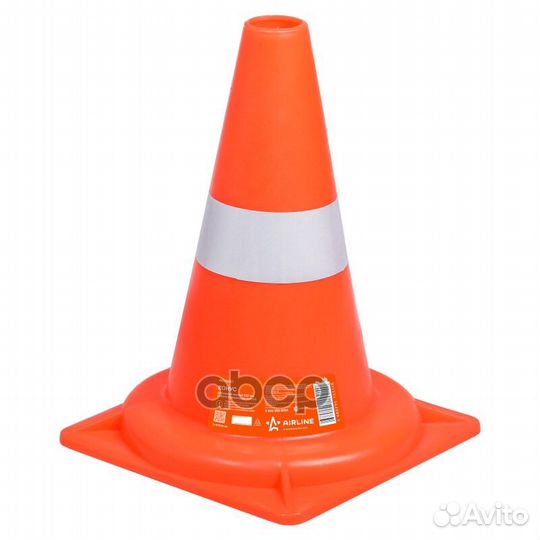 Конус дорожный мягкий 320мм, 1 светоотражающая