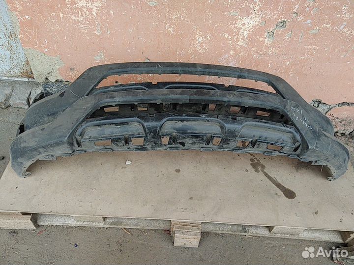 Юбка переднего бампера Hyundai Santa Fe 3