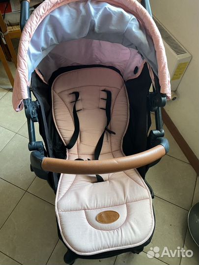 Коляска розовая Giovanni G-smart