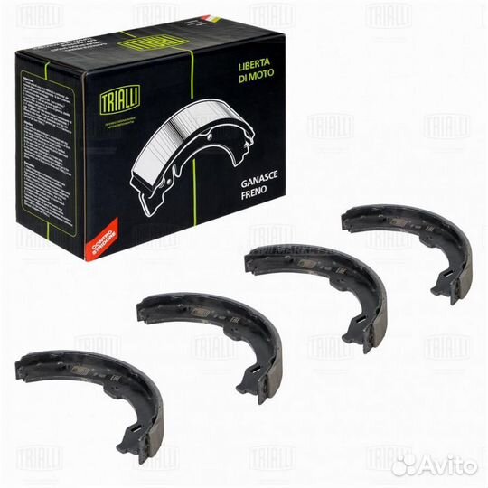 Trialli GF 4609 Колодки тормозные барабанные зад