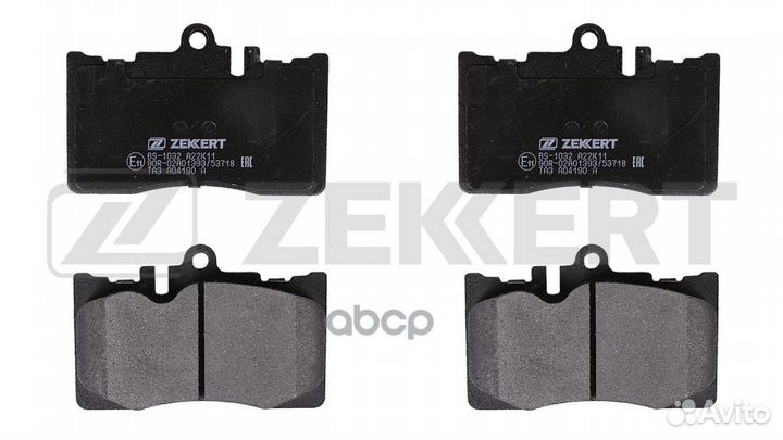 Колодки торм. диск. передн. Lexus LS (XF30) 00