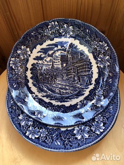 Английские тарелки фарфор