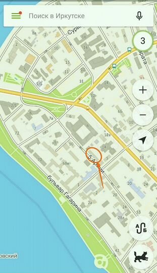 3-к. квартира, 54 м², 1/5 эт.