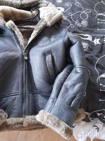 Кожаная куртка мужская