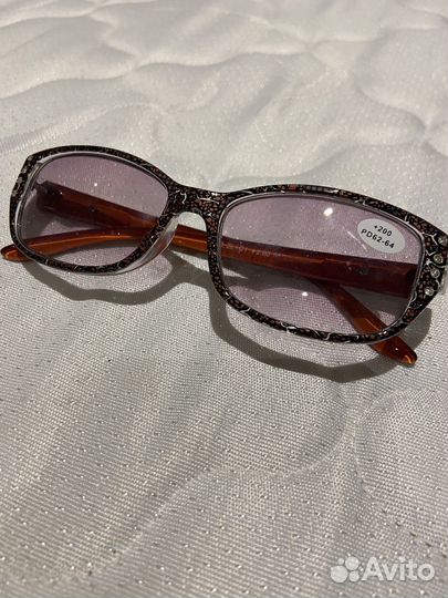 Очки для зрения женские +2