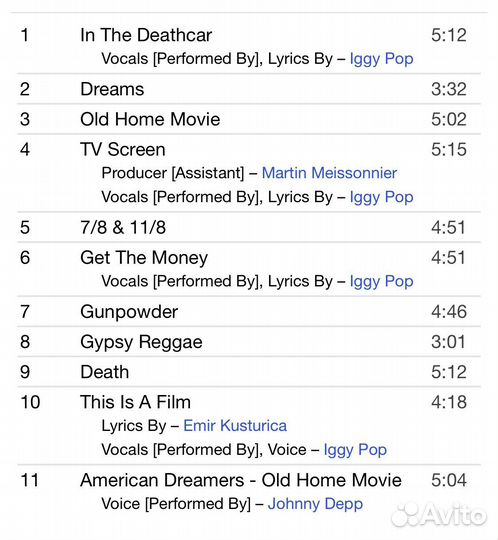 OST “Arizona Dream” CD Rus