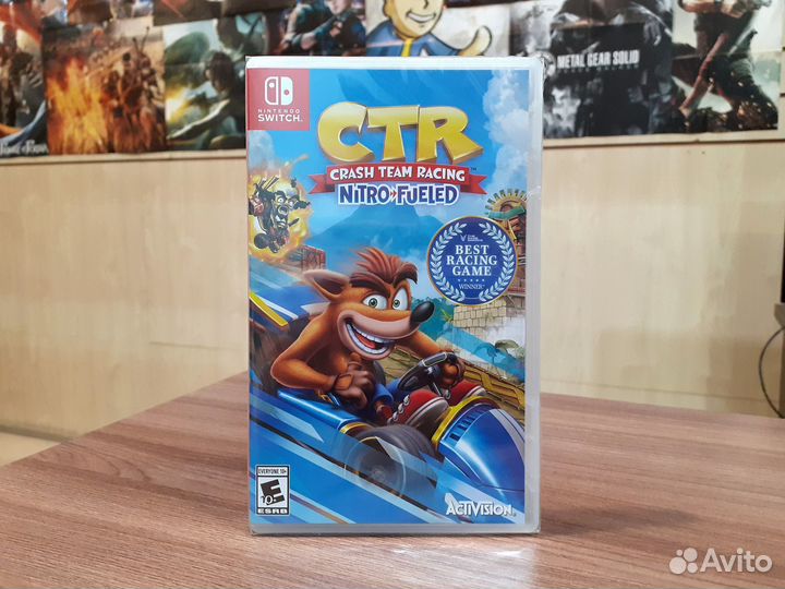 Crash Team Racing (Switch, новый, англ.)