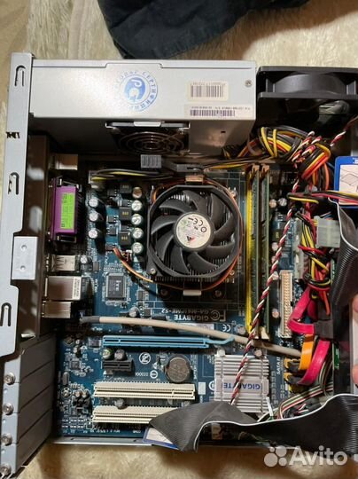 Системный блок тонкий DDR 2 3 GB AMD Athlon 64 X2