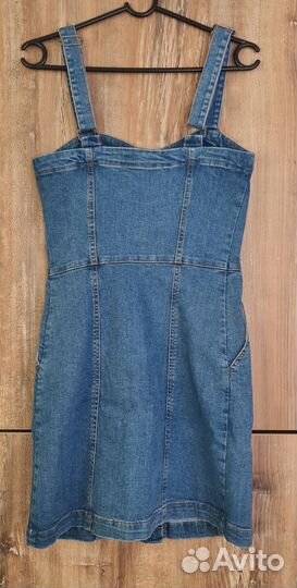 Джинсовый сарафан