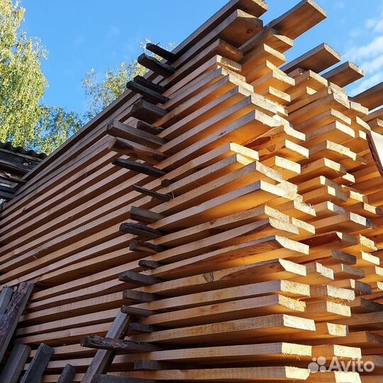 Доска обрезная 25х100х2000