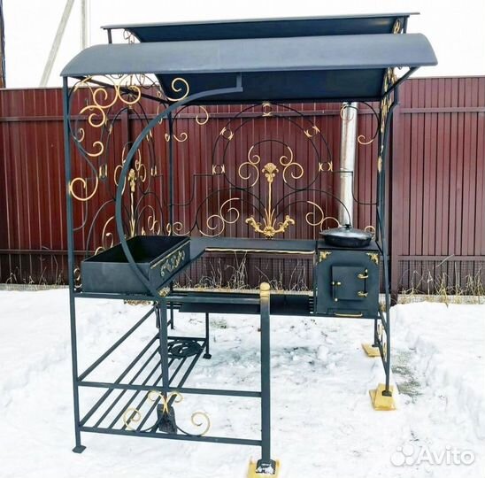 Мангальный комплекс. Беседка магальная Меркурий