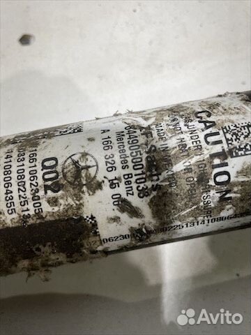 Комплект амортизатор с пружинами Мерседес w166