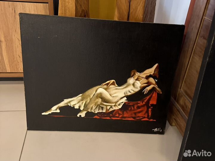 Картина балерина масло холст серия