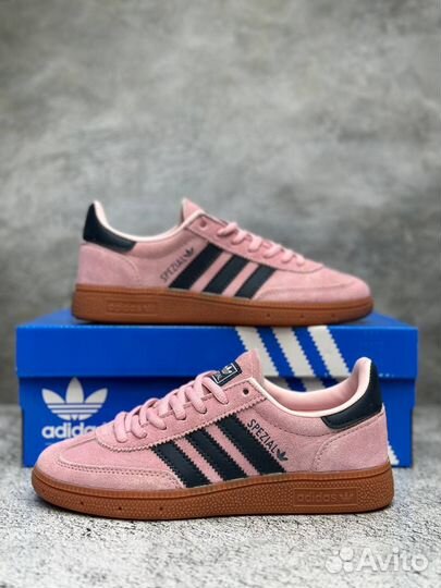 Кеды Adidas Spezial розовые арт:437