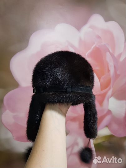 Шапка норковая женская