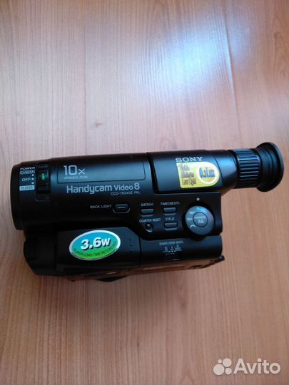 Видеокамера sony Handycam video 8 ccd-tr340e pal