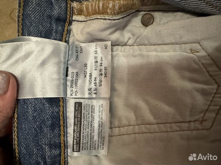 Джинсы levis 501