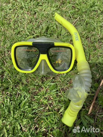 Маска с трубкой