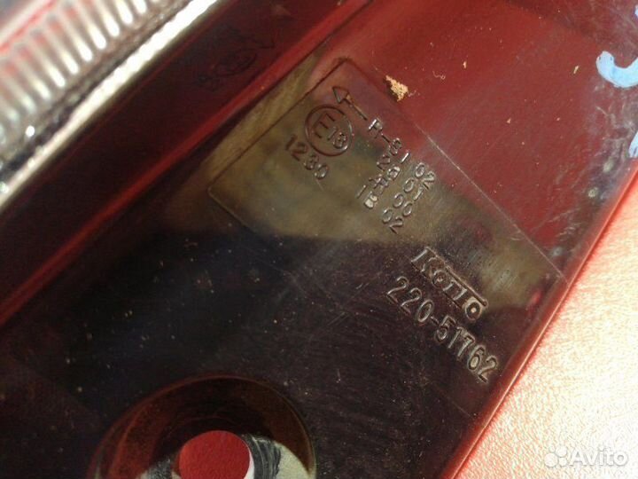 Фонарь задний левый Toyota Passo KGC10 1KR-FE