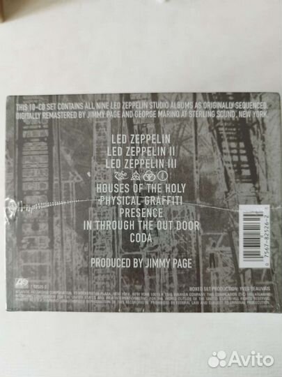 CD box set LED Zeppelin