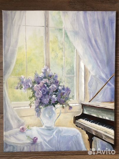 Картина маслом на холсте натюрморт