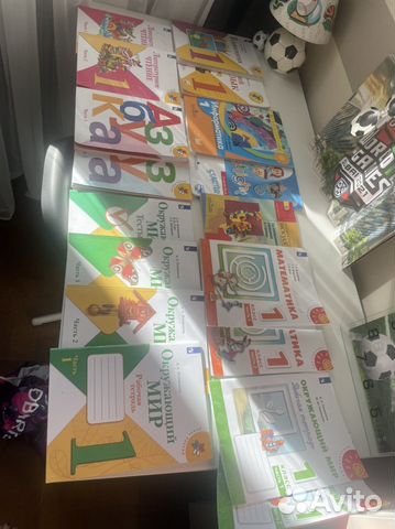 Учебники и рабочие тетради 1 класс. Свежие