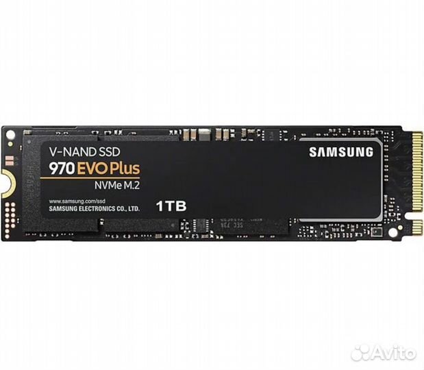SSD M2 накопитель Samsung 970 EVO plus 1 тб