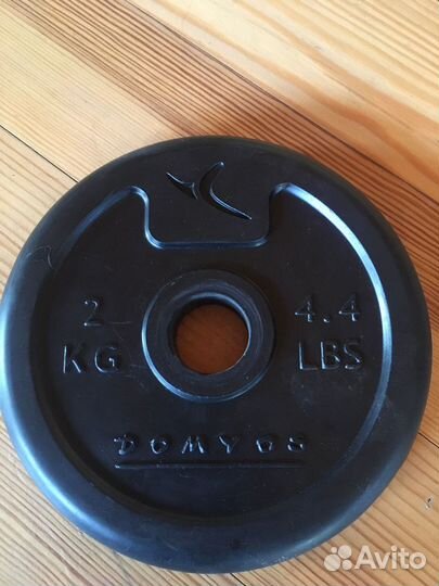 Блины для штанги прорезиненные