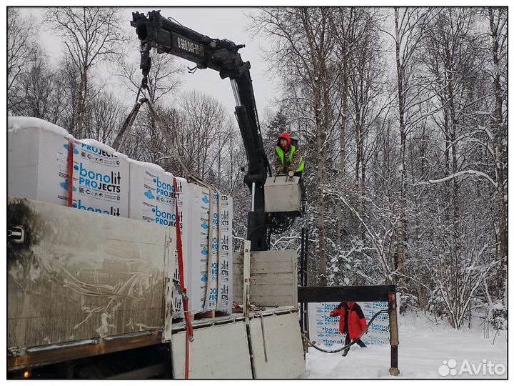 Газобетонные блоки, пеноблоки Bonolit