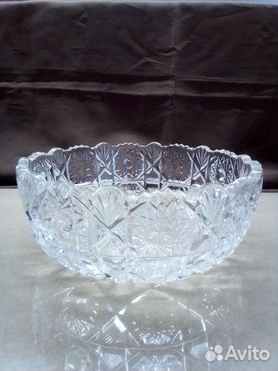 Хрусталь вазы СССР и стекло