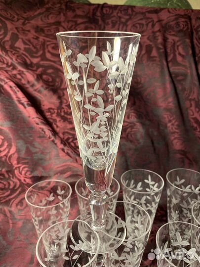 Хрустальные фужеры 