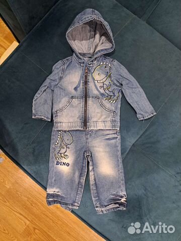 Джинсовый костюм для мальчика